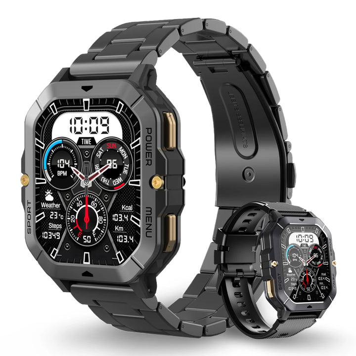 Smart Watch 1ATM Waterproof Bluetooth Voice Calling Watches Heart Rate Blood Pressure Monitor Sports Fitness Tracker Smartwatch - Vogue Vista UK