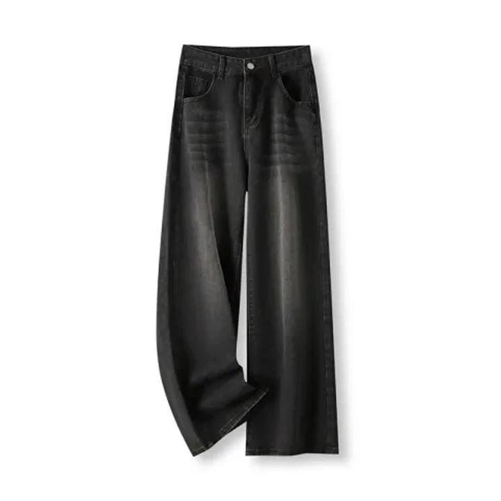 High Waist Women Jeans Y2K Slimming Loose Straight Baggy Denim Trousers - Vogue Vista UK