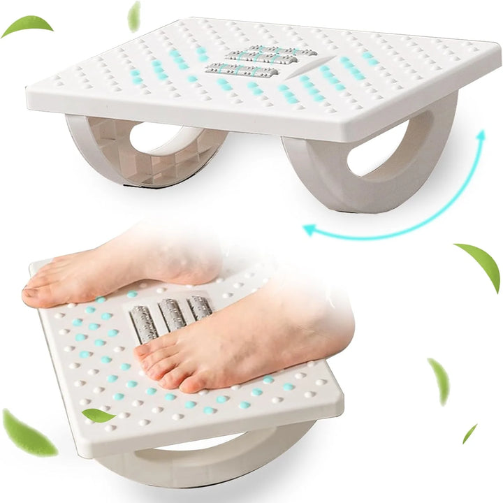 Foot Rest Under Desk, Larger Size Office Desk Footrest,Rocking Foot Nursing Stool,Rocker Balance Board,Ergonomic Design for Post - Vogue Vista UK