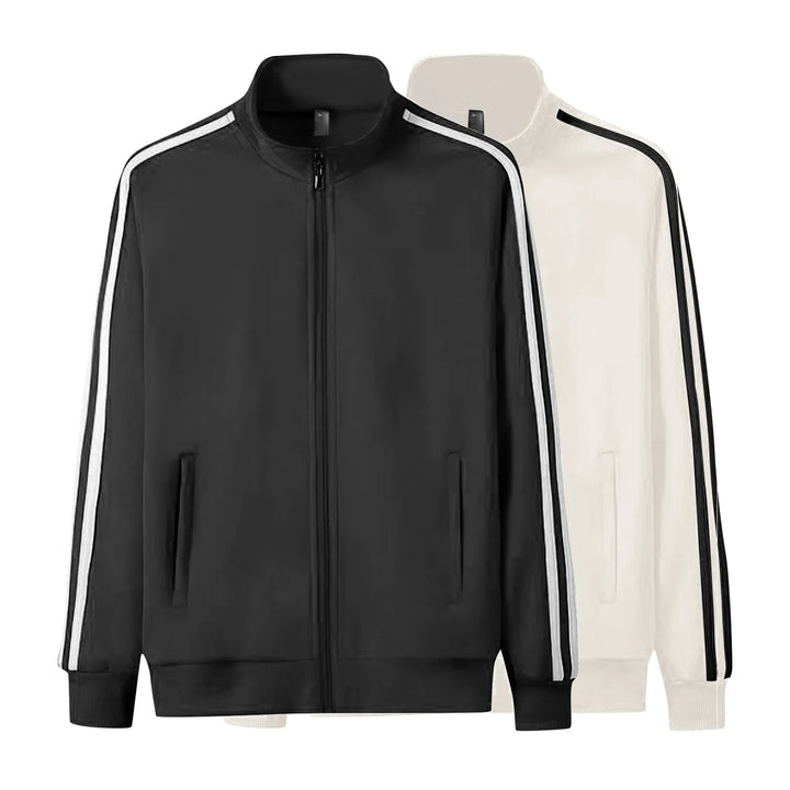 Women's Lazy Style Oversized Sports Sweatshirts Classic Fashion Solid Color Long Sleeve Fall Zipper Cardigan - Vogue Vista UK