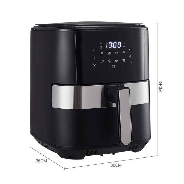 8L Touch Control Air Fryer with Display - Vogue Vista UK