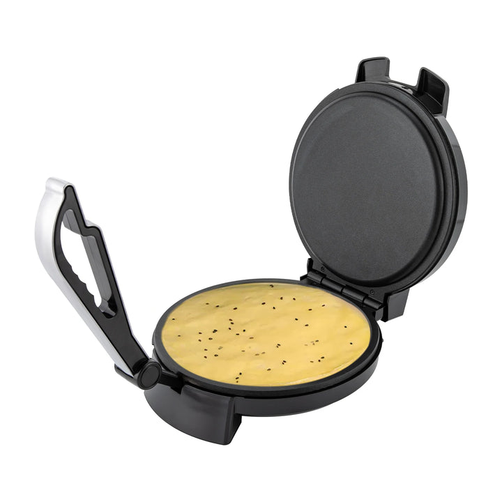 Electric Chapati Roti Maker 1200 W Electric Chapati Maker Naan Roti Press Machine Tortilla Maker for Pancakes - Vogue Vista UK