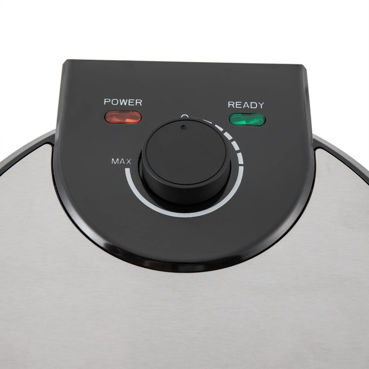 Electric Chapati Roti Maker 1200 W Electric Chapati Maker Naan Roti Press Machine Tortilla Maker for Pancakes - Vogue Vista UK