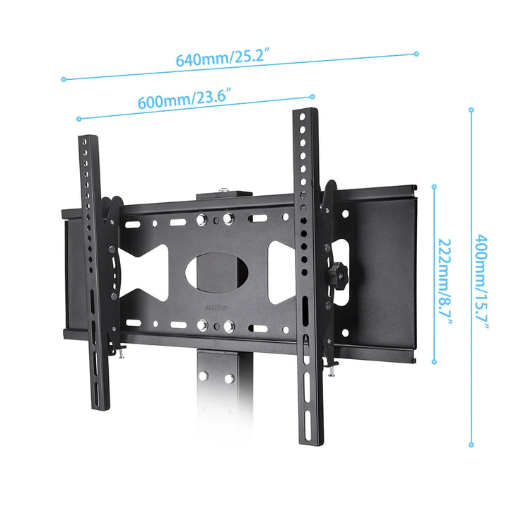 Floor TV Stand Mount Swivel Height Adjustable with Shelf HD Cable for 32- 65 Inch LCD LED Flat Screen TV  up to 66 LBS - Vogue Vista UK