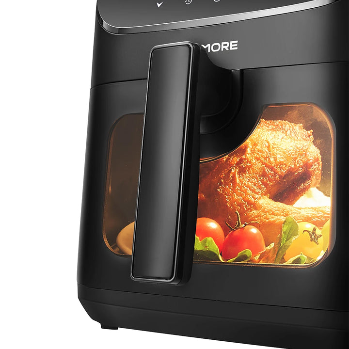 KOMORE 1700W 8L Multi-Functional Air Fryer with Twelve Built-in Preset Menus &Digital Display & Timer Function - Vogue Vista UK