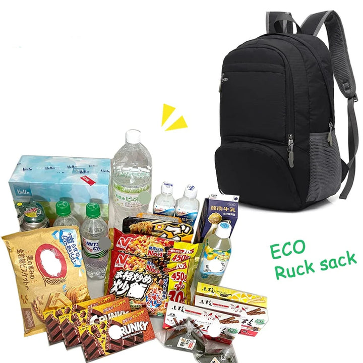 Lightweight Foldable Packable Rucksack Waterproof Breathable Daypack For Outdoor Camping Hiking Travel School Backpack - Vogue Vista UK
