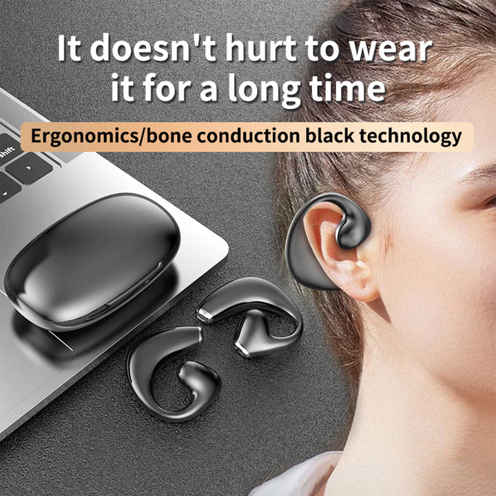 Music Headphones Bone Conduction BT Headset Wireless Gaming Sports Running Headset Earbuds - Vogue Vista UK