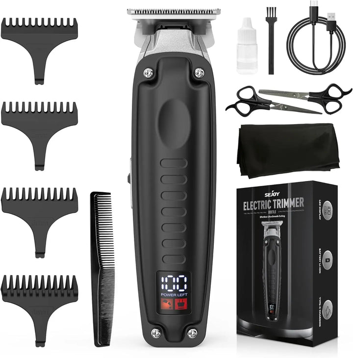 SEJOY Professional Hair Clippers for Men Hair Trimmer Kit Cordless Barber Machines Men's Shaver Gifts - Vogue Vista UK