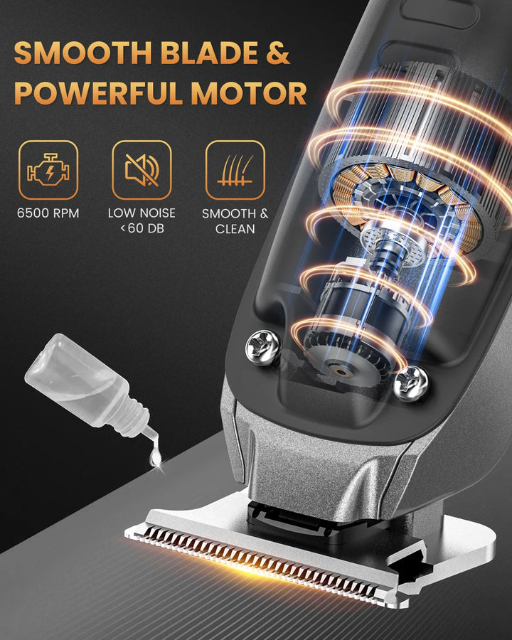SEJOY Professional Hair Clippers for Men Hair Trimmer Kit Cordless Barber Machines Men's Shaver Gifts - Vogue Vista UK