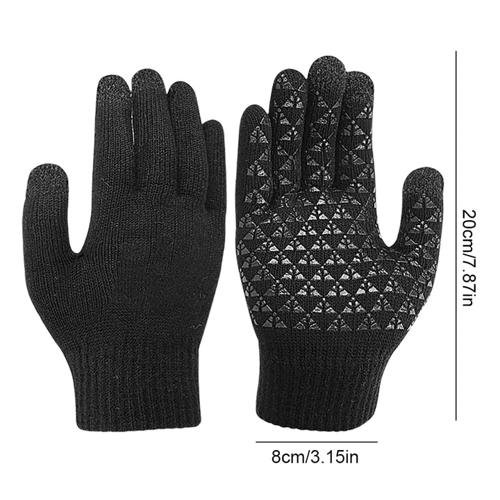 Electric Heated Gloves Winter Warm Gloves USB Touch Screen Gloves Motorcycle Snowboard Cycling Hand Warmer for Driving Skiing - Vogue Vista UK