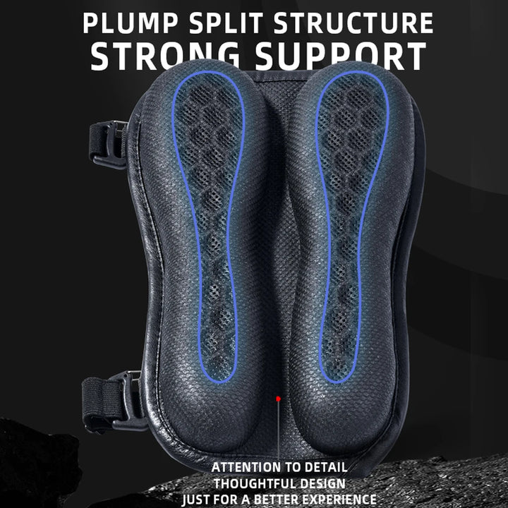 Motorcycle Seat Cushion Soft 3D Breathable Honeycomb Anti-slip Motorcycle Gel Seat Cushion Pressure Relief Memory Air Pad Cover - Vogue Vista UK