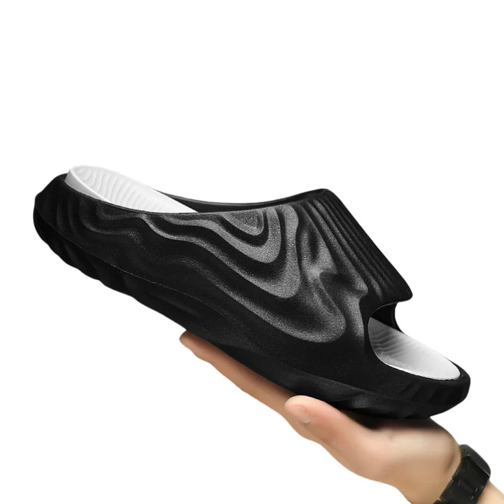 Summer Men's Slippers Outdoor Sandals Beach Comfortable Soft Slides Indoor New Men Casual Shoes Garden Shoes Men Home Slippers - Vogue Vista UK
