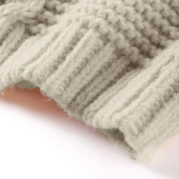 Vintage Knitted Women Pullover O-neck Full Sleeves Twist Female Sweater 2024 Autumn Winter Casual Oversize Solid Lady Sweaters - Vogue Vista UK