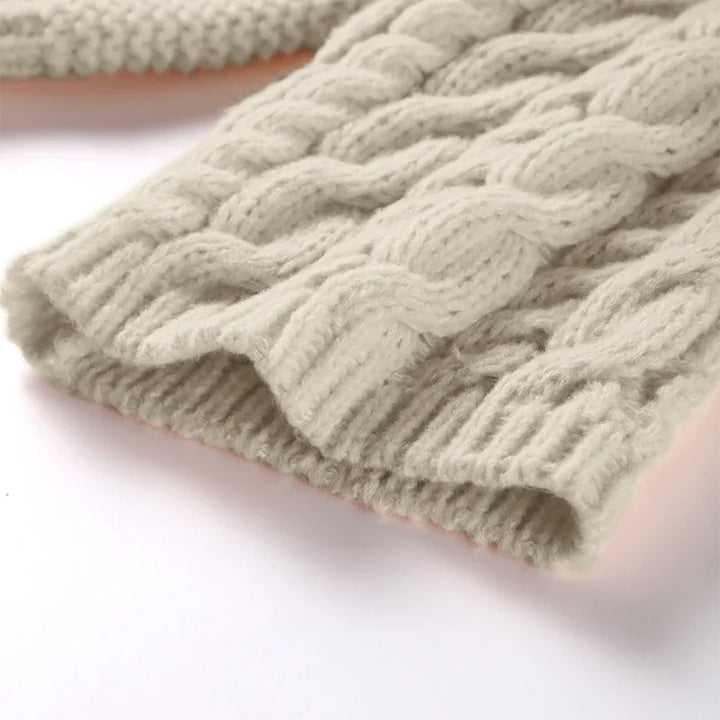 Vintage Knitted Women Pullover O-neck Full Sleeves Twist Female Sweater 2024 Autumn Winter Casual Oversize Solid Lady Sweaters - Vogue Vista UK