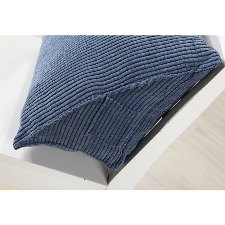 Triangle Pillow Comfortable Reading Pillow With Zip Pocket Triangle Wedge Bolster Small Back Support Pillow Cushie Pillows - Vogue Vista UK