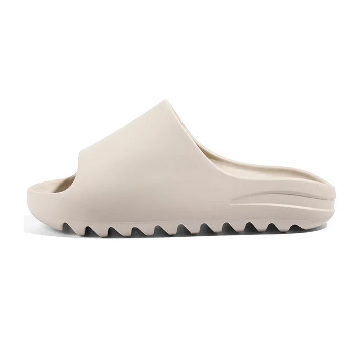 Comwarm 2025 Men's Fashion Summer Slippers Soft EVA Thick-soled Sandals Bathroom Slides Non-slip Beach Slides Coconut Slippers - Vogue Vista UK