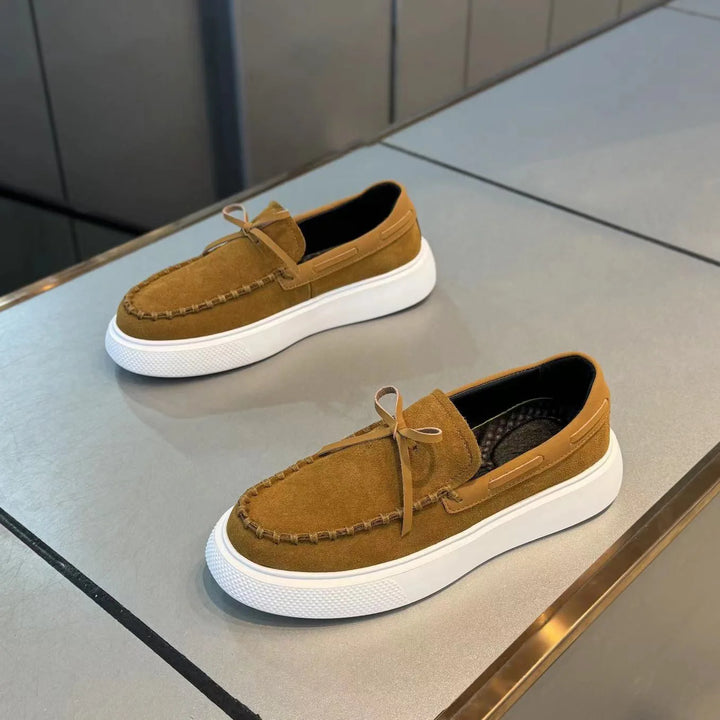 Mens Loafers Casual Leather Shoes for Men Slip on Moccasins Breathable Male Driving Shoes Comfort Soft Dress Footwear Men Shoes - Vogue Vista UK