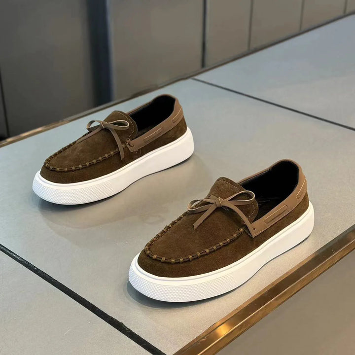Mens Loafers Casual Leather Shoes for Men Slip on Moccasins Breathable Male Driving Shoes Comfort Soft Dress Footwear Men Shoes - Vogue Vista UK
