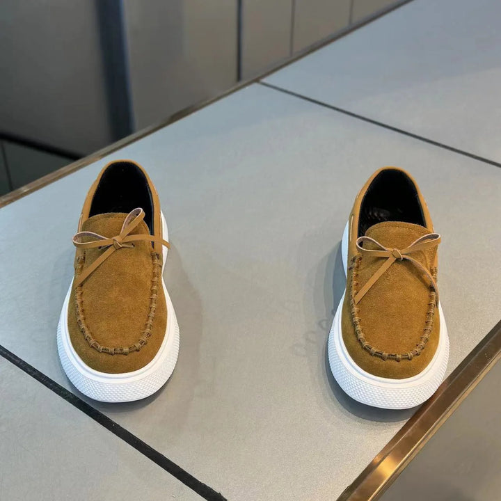 Mens Loafers Casual Leather Shoes for Men Slip on Moccasins Breathable Male Driving Shoes Comfort Soft Dress Footwear Men Shoes - Vogue Vista UK