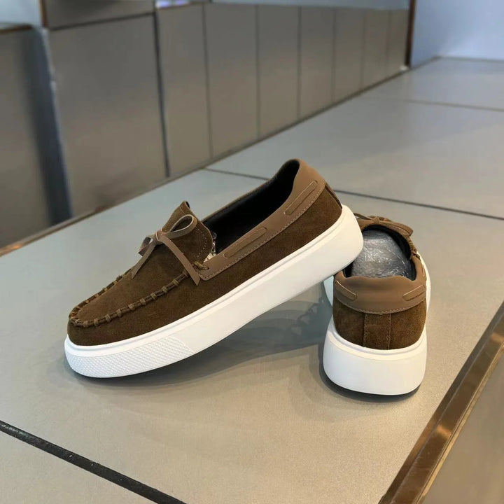 Mens Loafers Casual Leather Shoes for Men Slip on Moccasins Breathable Male Driving Shoes Comfort Soft Dress Footwear Men Shoes - Vogue Vista UK