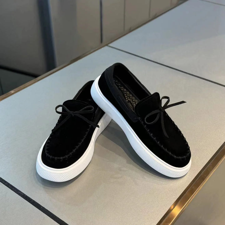 Mens Loafers Casual Leather Shoes for Men Slip on Moccasins Breathable Male Driving Shoes Comfort Soft Dress Footwear Men Shoes - Vogue Vista UK