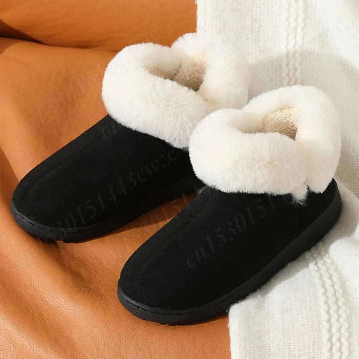 2024 New Women Snow Boots Casual Plush Warm Classic Thickened Cotton Shoes Classic Winter Thick-soled Women's Ankle Boots - Vogue Vista UK