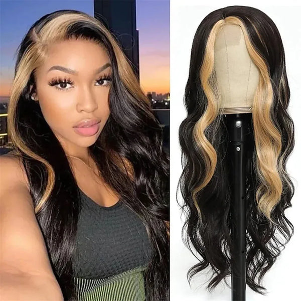Synthetic 70cm European and American Style Women Long Curly Hair Large Waves Synthetic Wig Full Head Cover Headwear - Vogue Vista UK