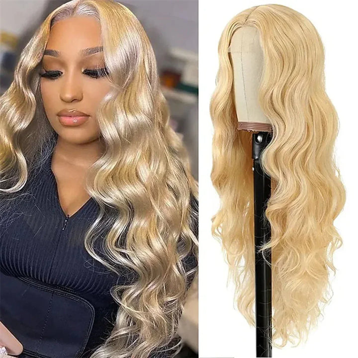 Synthetic 70cm European and American Style Women Long Curly Hair Large Waves Synthetic Wig Full Head Cover Headwear - Vogue Vista UK