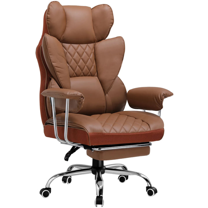 GTPLAYER Gaming Chair Desk Computer Chair with Footrest High Back Lumbar Support - Vogue Vista UK