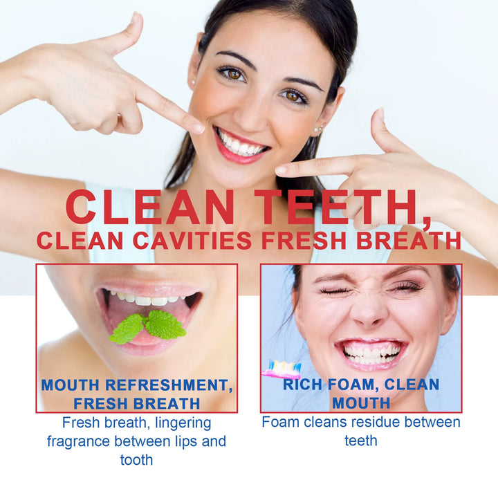 Oralhoe 120g Sp 6 Ultra Whitening Teeth Toothpaste Probiotic Fresh Breath Brightening Stain Remove Dental Clean Care Toothpaste - Vogue Vista UK