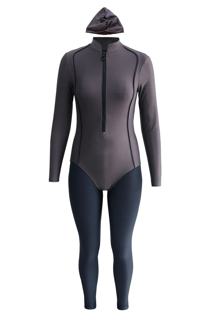 Abaya Summer Muslim Swimwear Hijab Women Musulman 4pcs Swimsuit Muslim Swimming Suit Modest Swimwear 4 Pieces Sets Islamic 2025 - Vogue Vista UK