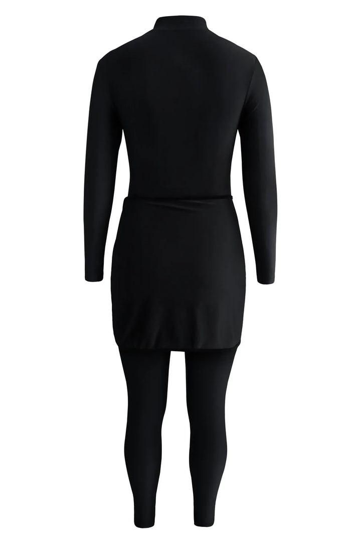 Abaya Summer Muslim Swimwear Hijab Women Musulman 4pcs Swimsuit Muslim Swimming Suit Modest Swimwear 4 Pieces Sets Islamic 2025 - Vogue Vista UK