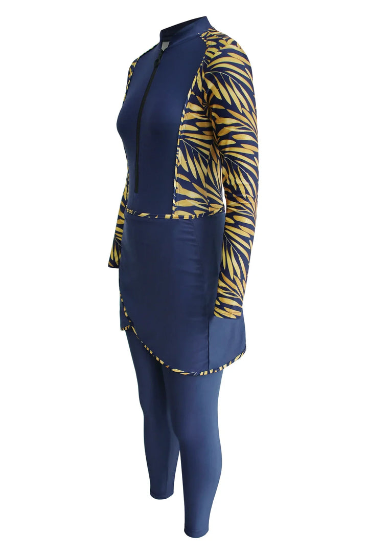 Abaya Summer Muslim Swimwear Hijab Women Musulman 4pcs Swimsuit Muslim Swimming Suit Modest Swimwear 4 Pieces Sets Islamic 2025 - Vogue Vista UK