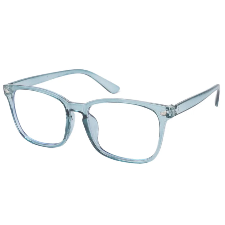 Blue Light Blocking Glasses Square Nerd Eyeglasses Frame Anti Blue Ray Computer Game Glasses - Vogue Vista UK