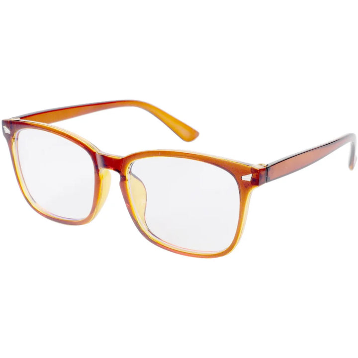 Blue Light Blocking Glasses Square Nerd Eyeglasses Frame Anti Blue Ray Computer Game Glasses - Vogue Vista UK