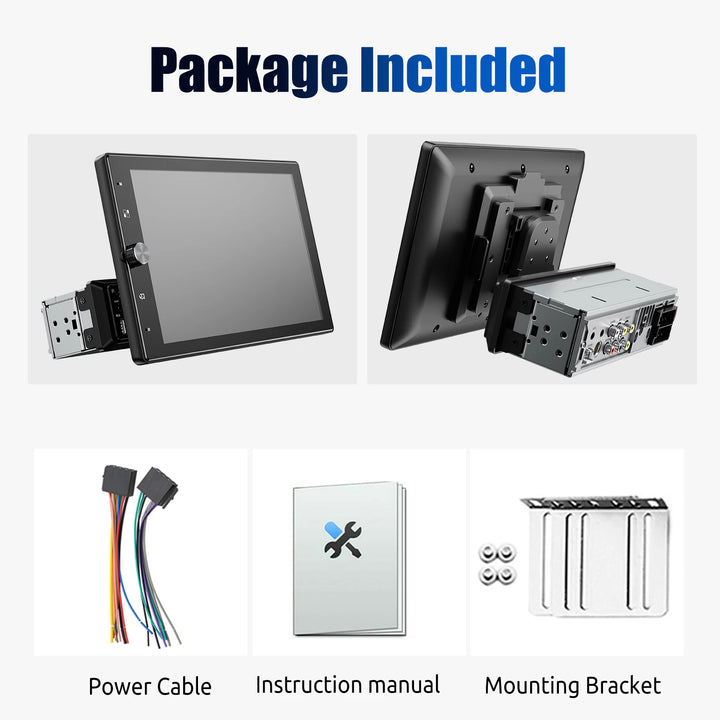 IPS Touchscreen Car Stereo Wireless Apple,Android Auto USB AUX TF FM Bluetooth - Vogue Vista UK