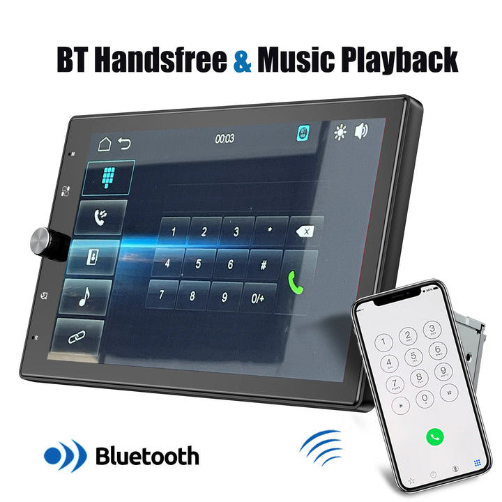 IPS Touchscreen Car Stereo Wireless Apple,Android Auto USB AUX TF FM Bluetooth - Vogue Vista UK