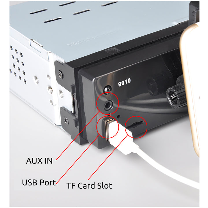 IPS Touchscreen Car Stereo Wireless Apple,Android Auto USB AUX TF FM Bluetooth - Vogue Vista UK
