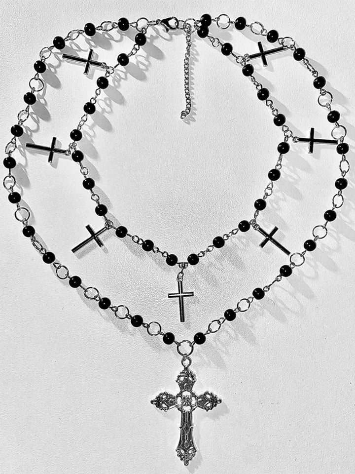 Goth jewellery necklace inspired manga grunge jewellery emo gothic edgy y2k - Vogue Vista UK