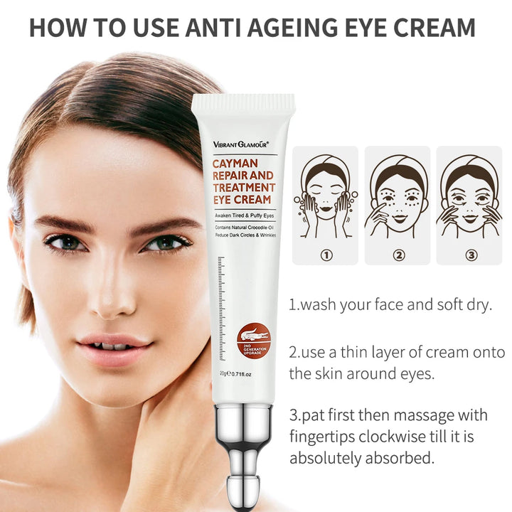 20g Peptide Collagen Eye Essence Cream Anti Wrinkle Anti Dark Circles Eye Bags Eyes Puffy Repair Korean Cosmetics Eye Care - Vogue Vista UK
