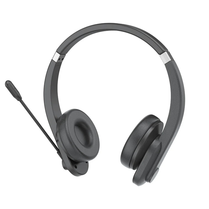 HiFi Stereo Bluetooth-compatible Headset Business Call Center Noise Canceling Headset with Microphone - Vogue Vista UK