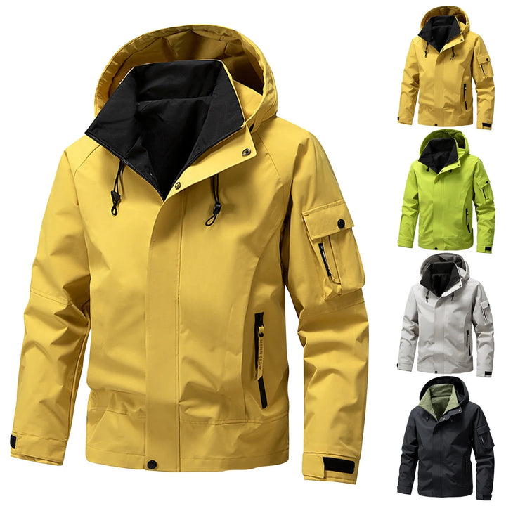 Men's spring sports jackets Waterproof jackets Outdoor Workwear hooded jackets,Mountaineering jackets Fashion Men's clothing - Vogue Vista UK