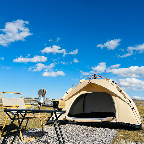 Outdoor Automatic Quick-opening Tent Automatic Rainproof Sunshine-proof Tent Fishing Beach Sunshine Shelter 4 person tents - Vogue Vista UK