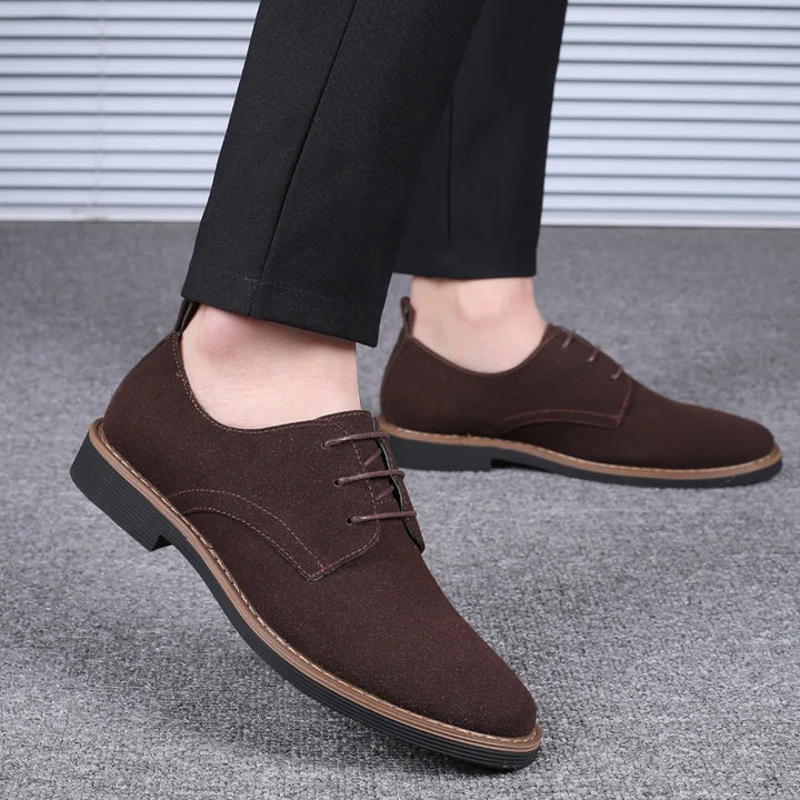 2023 Men Dress Shoes Fashion Men Oxford Leather Shoes Comfortable Formal Shoes For Men Leather Sneakers Male Flat Footwear - Vogue Vista UK