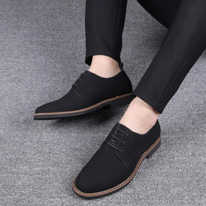 2023 Men Dress Shoes Fashion Men Oxford Leather Shoes Comfortable Formal Shoes For Men Leather Sneakers Male Flat Footwear - Vogue Vista UK