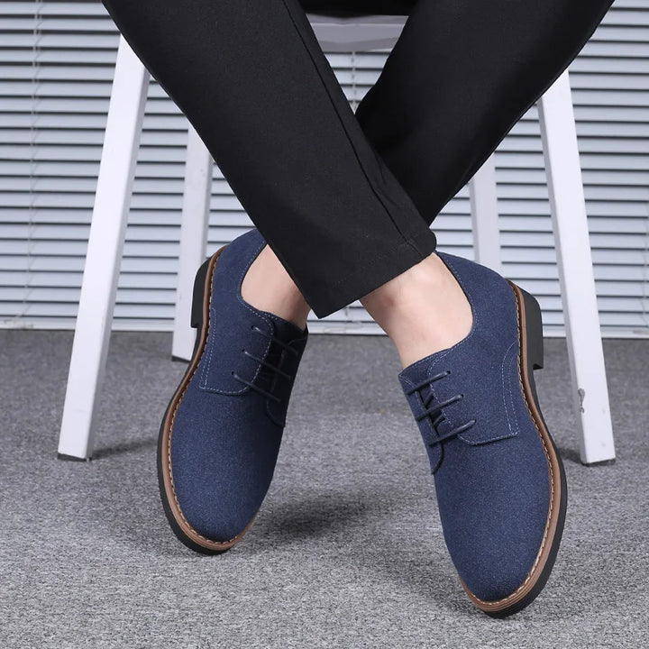 2023 Men Dress Shoes Fashion Men Oxford Leather Shoes Comfortable Formal Shoes For Men Leather Sneakers Male Flat Footwear - Vogue Vista UK
