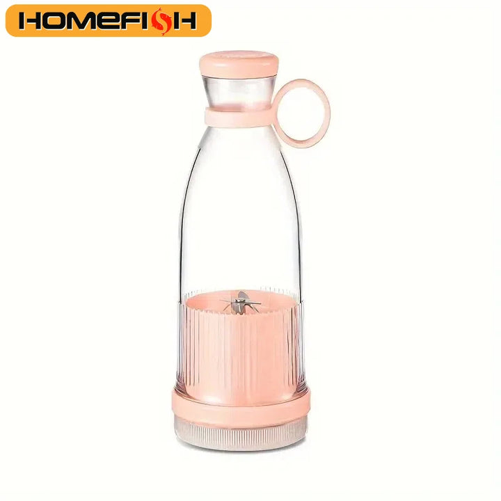 Electric Juicer Cup 6 Blades Blender Milkshake Machine USB Portable Fruit Milk Mixing Tool Mini Fresh Juice Blender Sport - Vogue Vista UK
