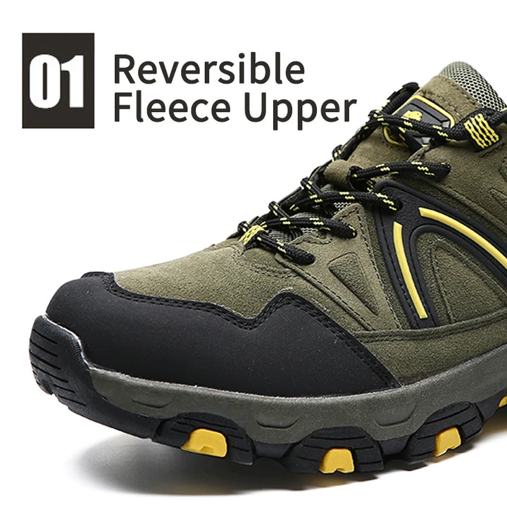 Men Outdoor Lightweight Hiking Footwear Climbing Male Sport Shoes Tactical Hunting Trekking Mountain Boots Waterproof Sneakers - Vogue Vista UK