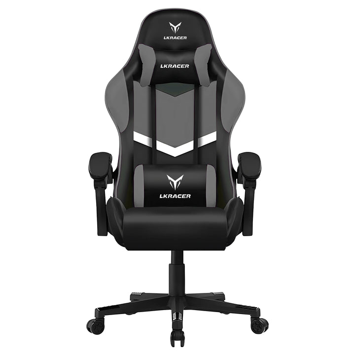LUCKRACER Gaming Chair, Massage Ergonomic Computer Chair with Lumbar Support High Back Height Adjustable Gaming Chair - Vogue Vista UK