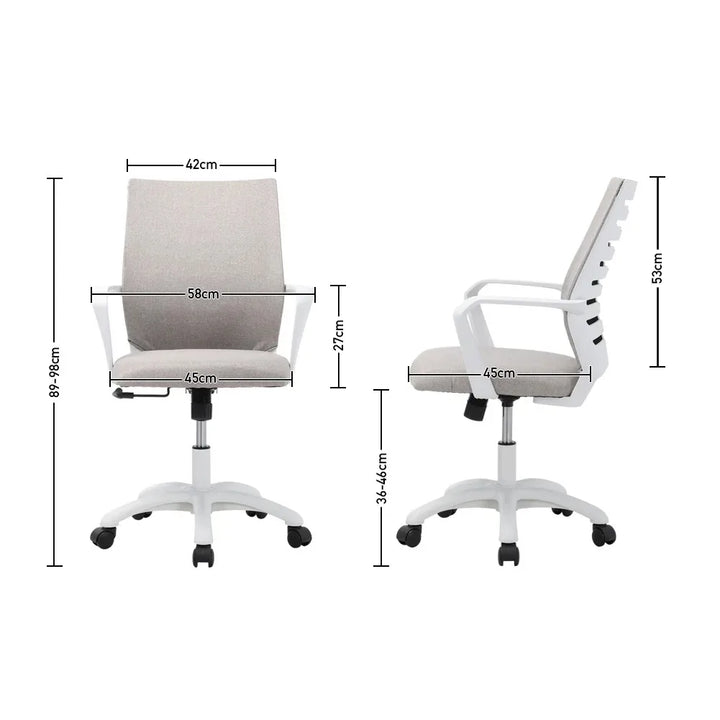 Ergonomic Office Chair Mesh Swivel Computer Chair for Home and Office - Vogue Vista UK